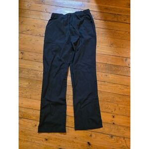 Red Panda Scrub Pants Mens Medium Black Elastic Drawstring Cargo Medical Nurse